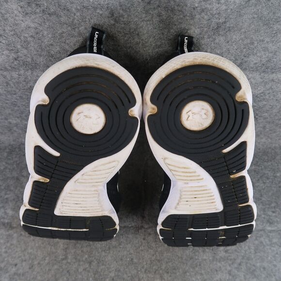 Under Armour Shoes Mens 11.5 Athletic Trainer Charged Assert Running Black White - Picture 13 of 16